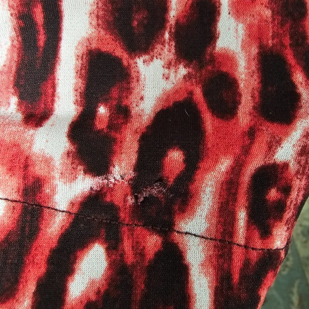 Leopard Print Red Dress - Picture 5 of 15